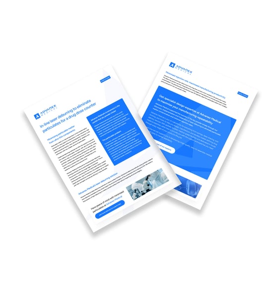 Advanex Medical _ Inline deburring case study cover